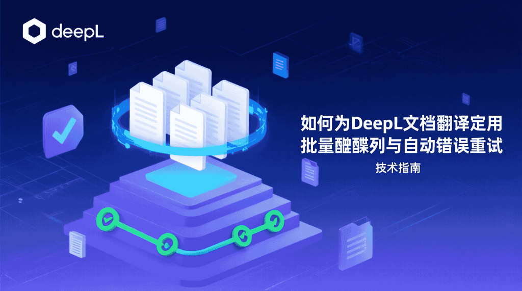 DeepL 批量翻译文件失败？批处理与脚本优化方法